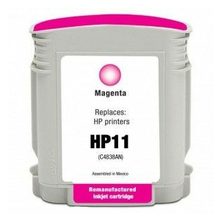 Cartucho Tinta Hp 11 Magenta Compatible